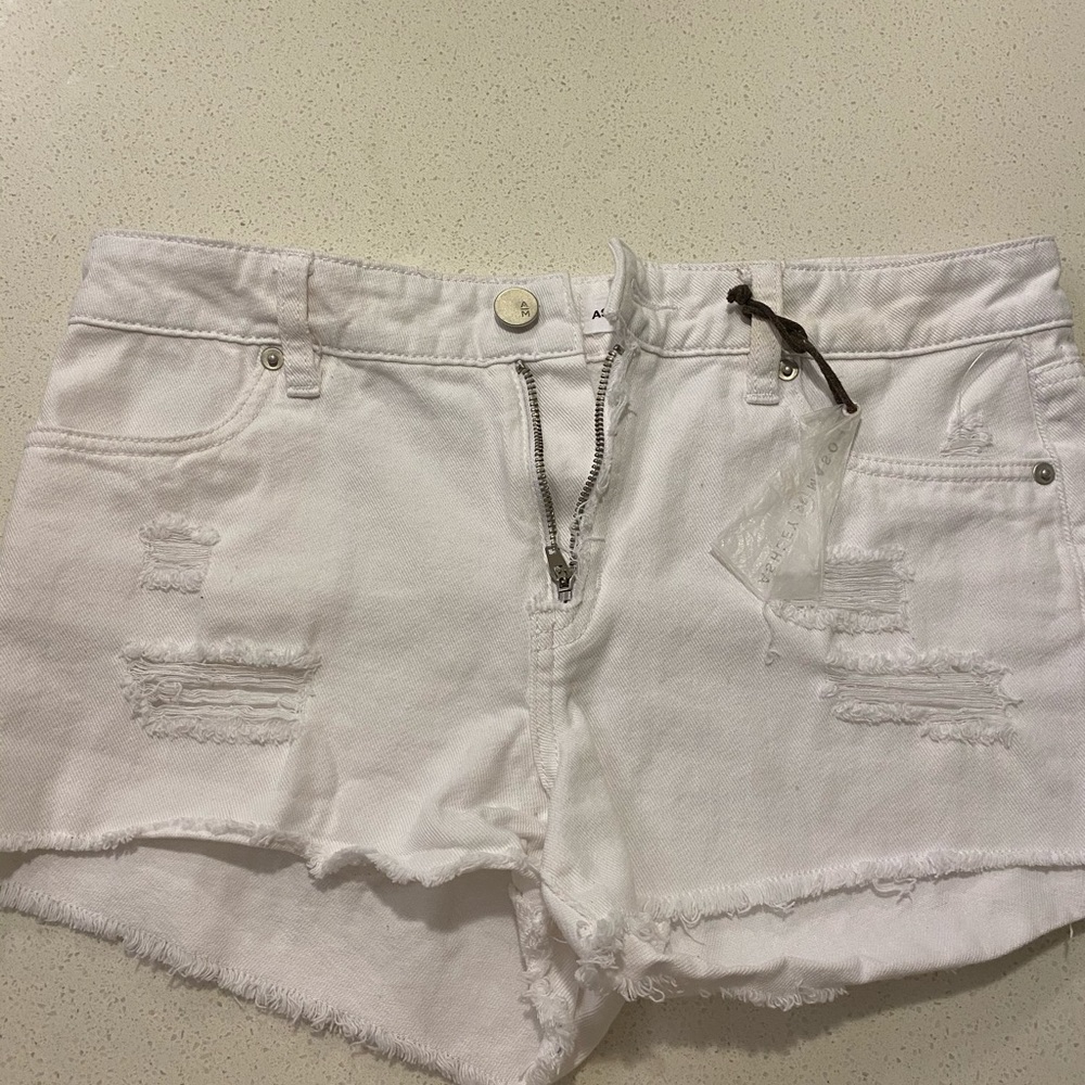 ASHLEY MASON JEAN SHORTS